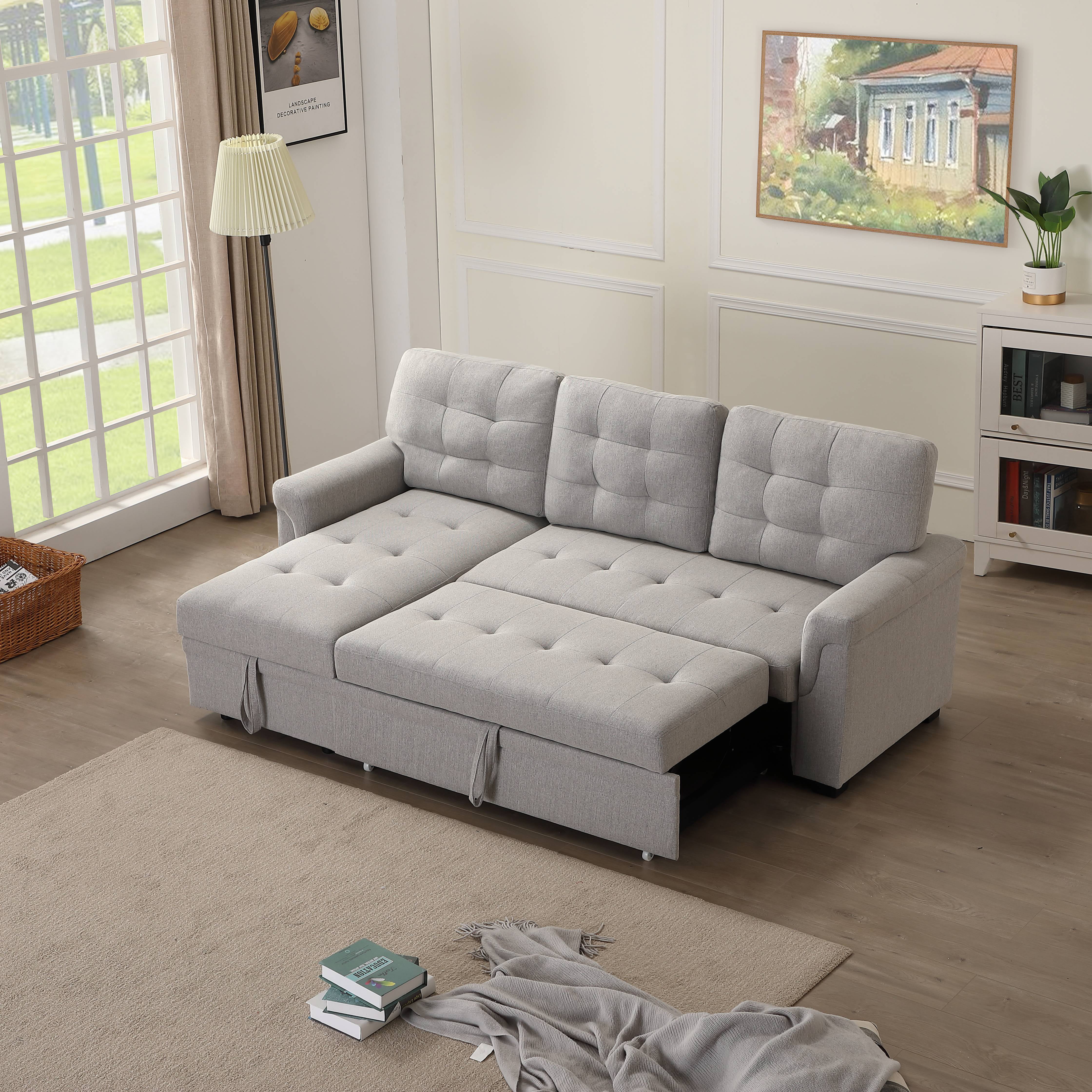Sofa Bed with Storage: Combining Comfort, Style, and Practicality in One Furniture Piece